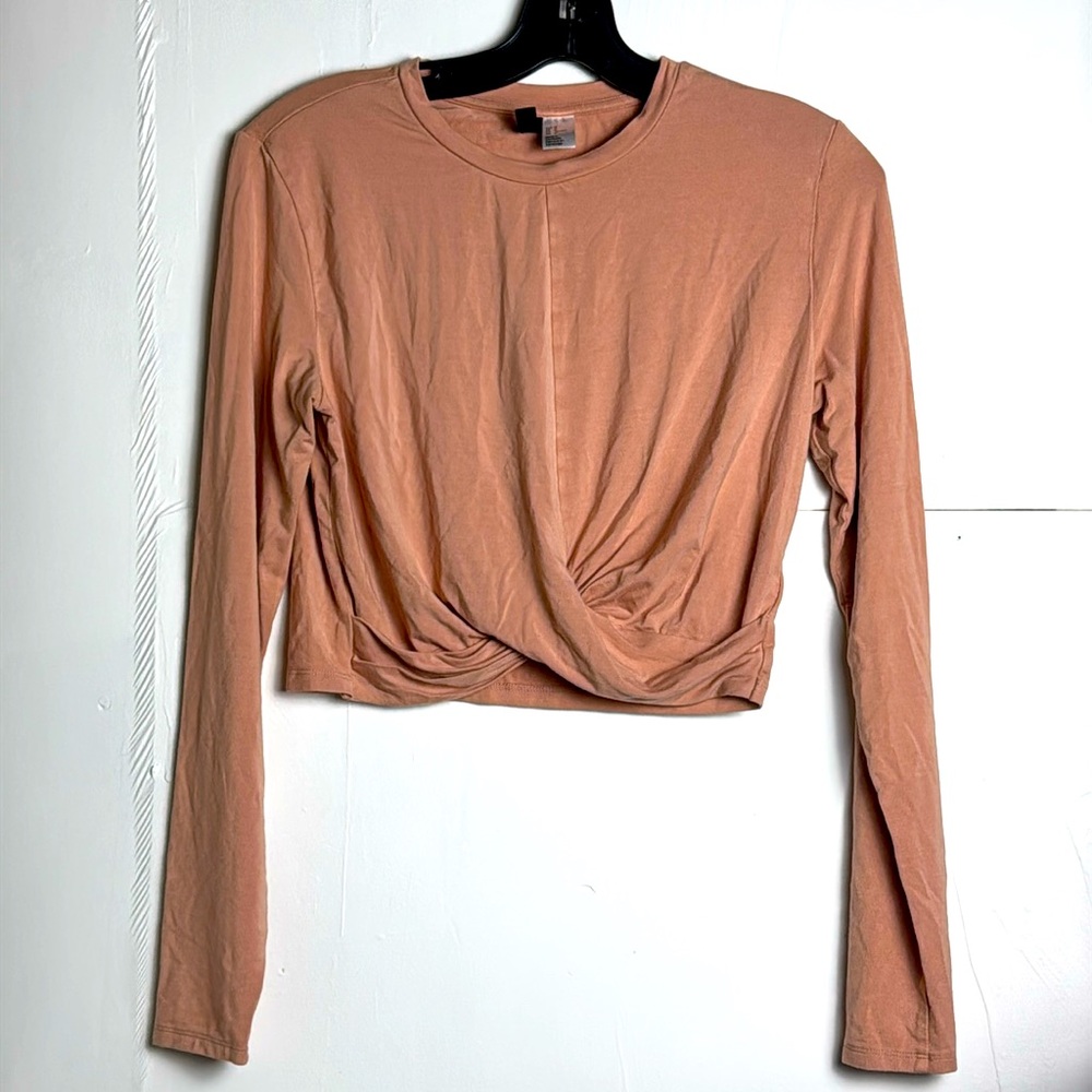 Pale Pink Crop Top